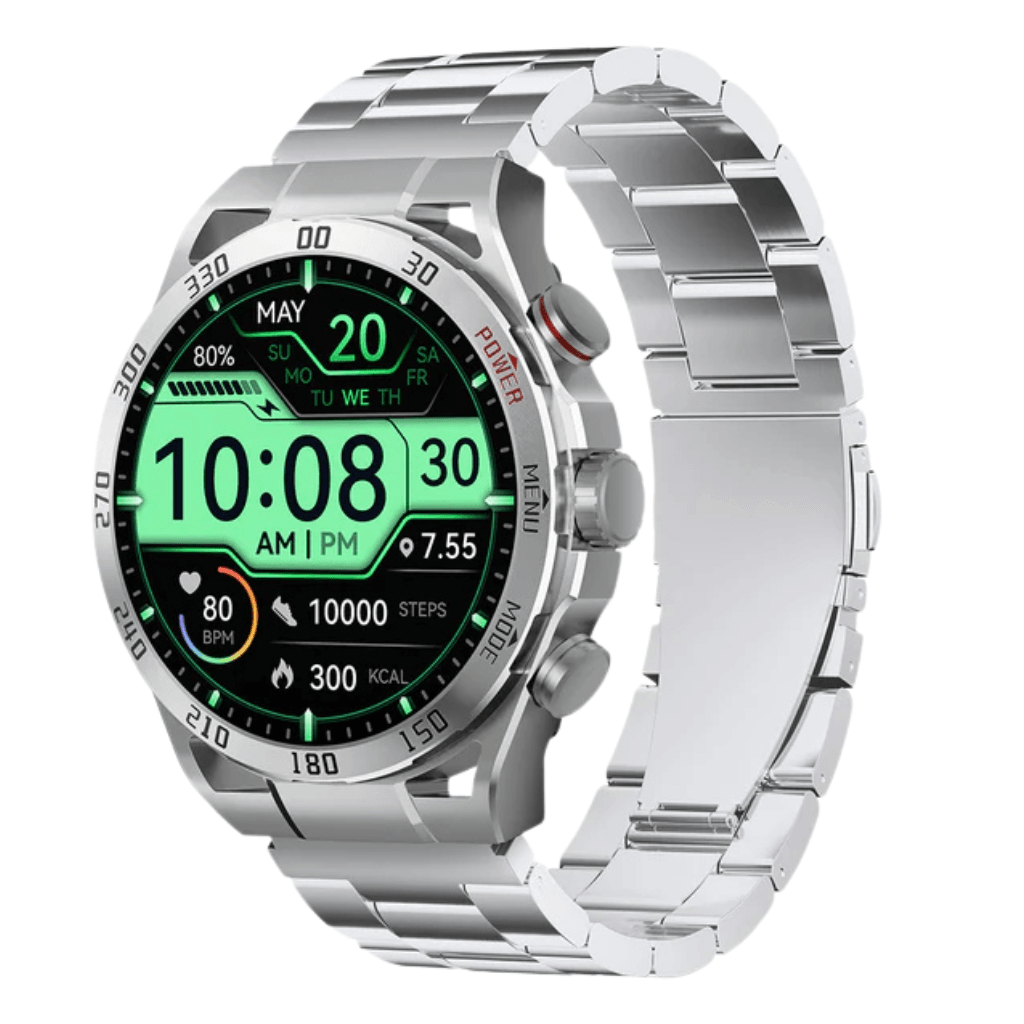 Combo Smartwatch Filwans GTR Plata + Audífonos HH More T55 Pro & Mini Bluetooth TWS — imagen 4
