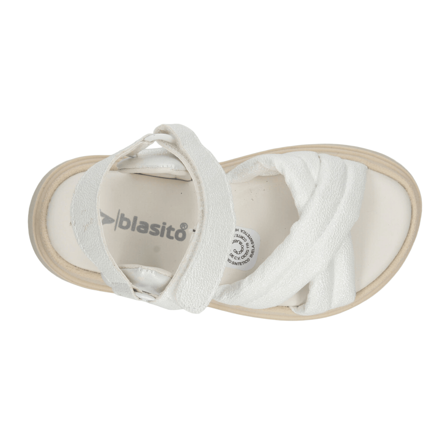 Sandalias Blasito Niña Casual Blanco Infantil T10-22 — imagen 8