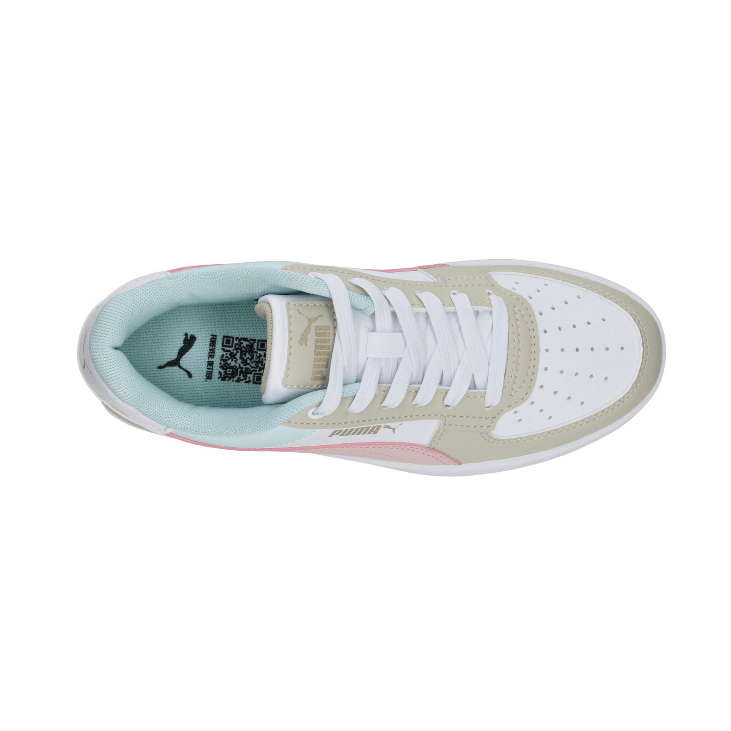 Tenis Puma Caven 2.0 Block Niña Casual Blanco Infantil T22-25 — imagen 8