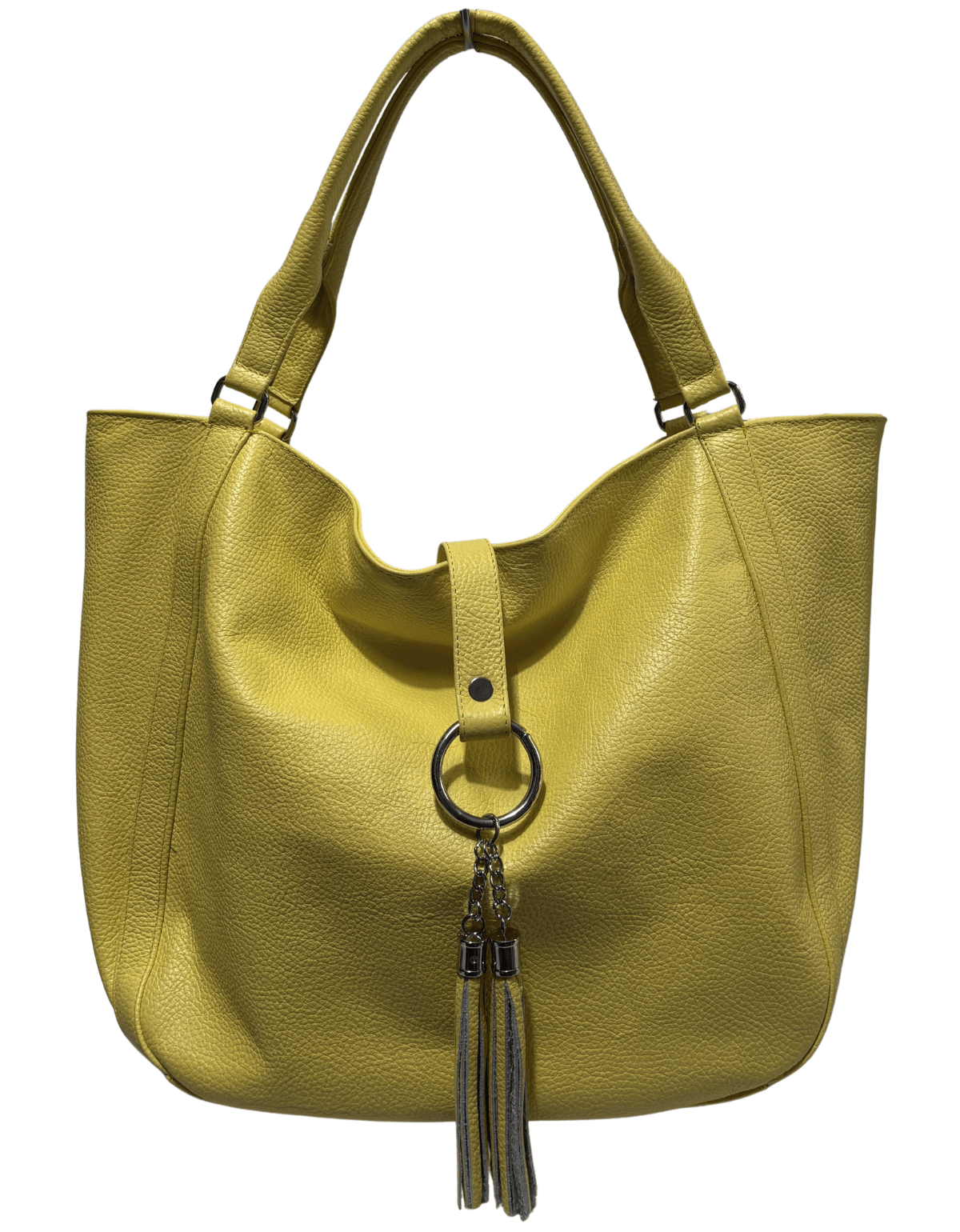 Bolsa Grande Aracely Piel Ternera Negra — imagen 16