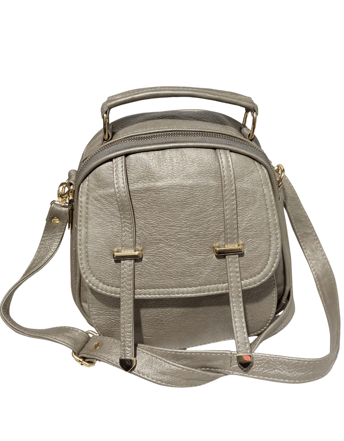Bolsa Crossbody Mochila Para Mujer Jf66 Piel Legitima Original — imagen 17