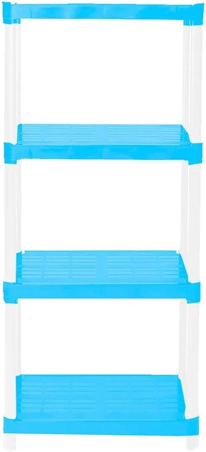 ESTANTE DE ALMACENAMIENTO RACK 4 NIVELES RESISTENTE — imagen 1