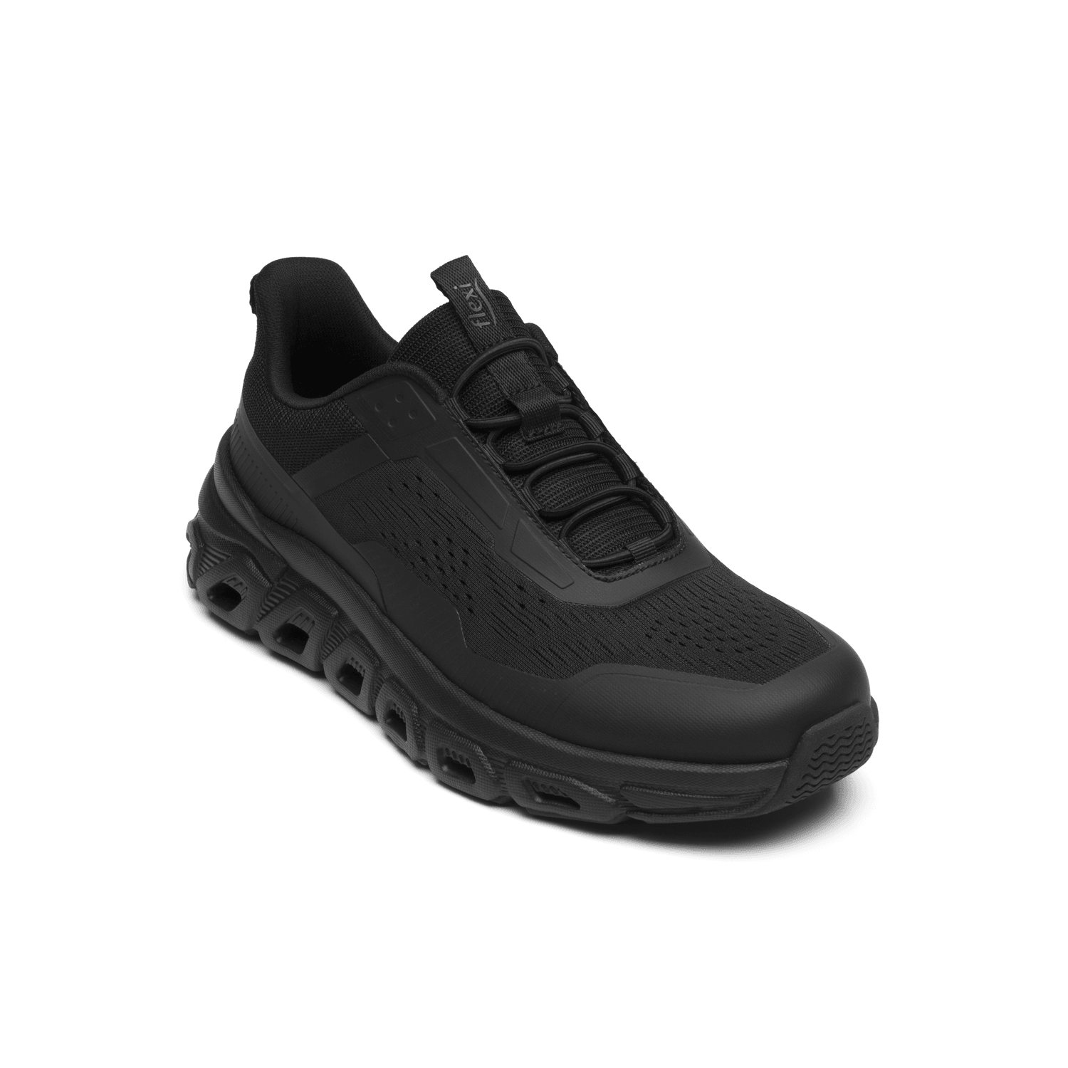 Tenis Flexi Kumori Hombre Negro Deportivo Cómodo Caballero — imagen 3