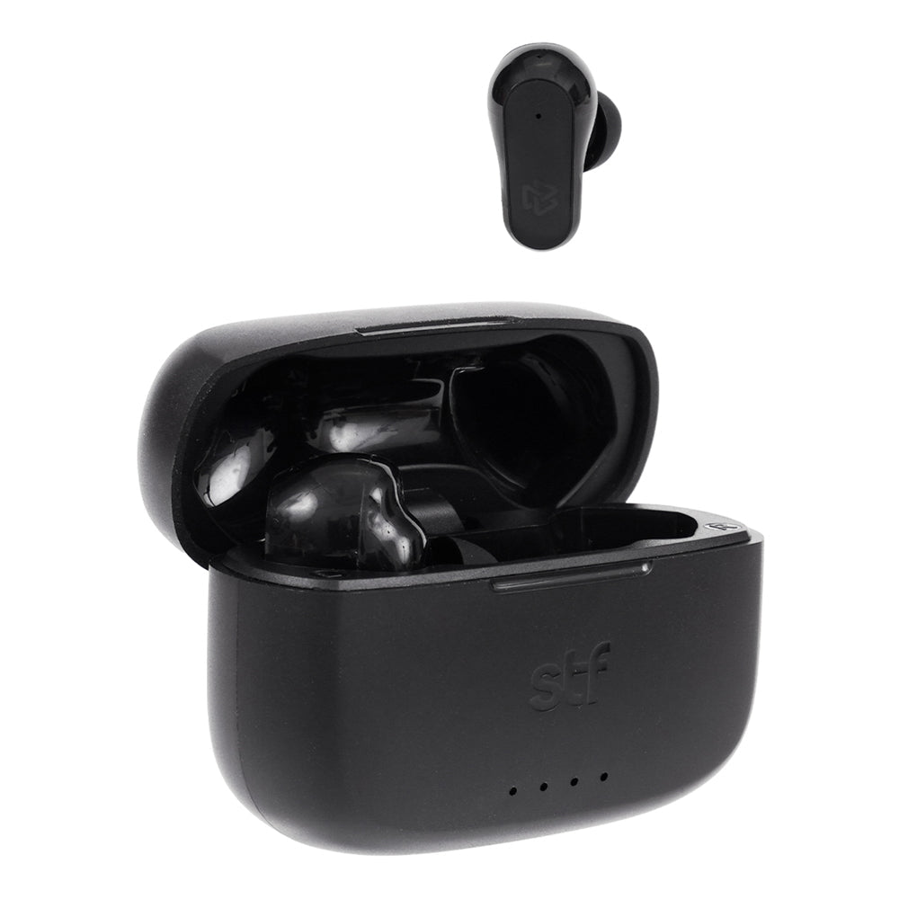 Audífonos Inalámbricos Tws One Plus STF 36hrs Uso ANC/ENC 4 Microfonos Proteccion IPX4 Negro — imagen 2