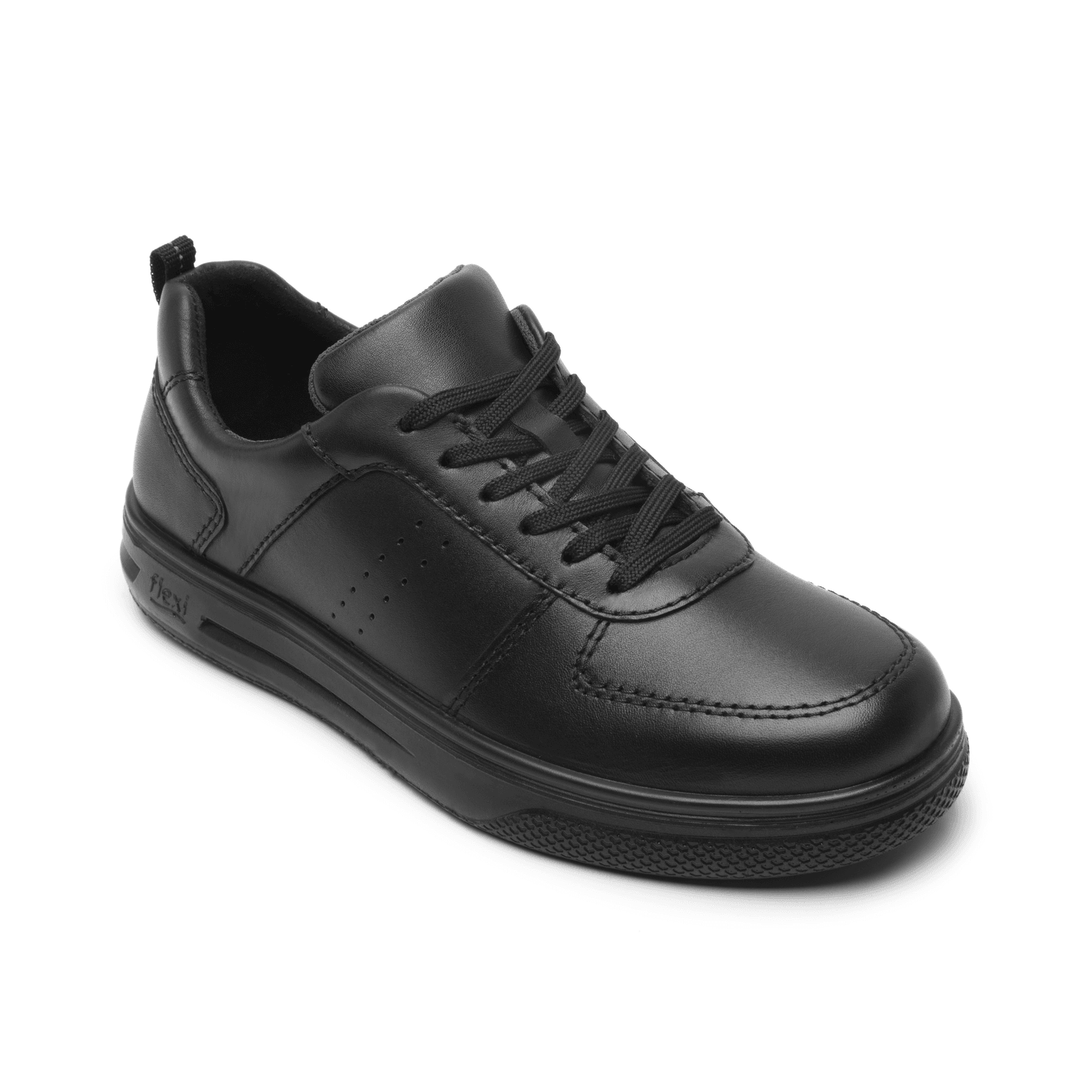 Zapato Flexi Niño Negro Escolar Cinta Cómodo Infantil T21-26 — imagen 3