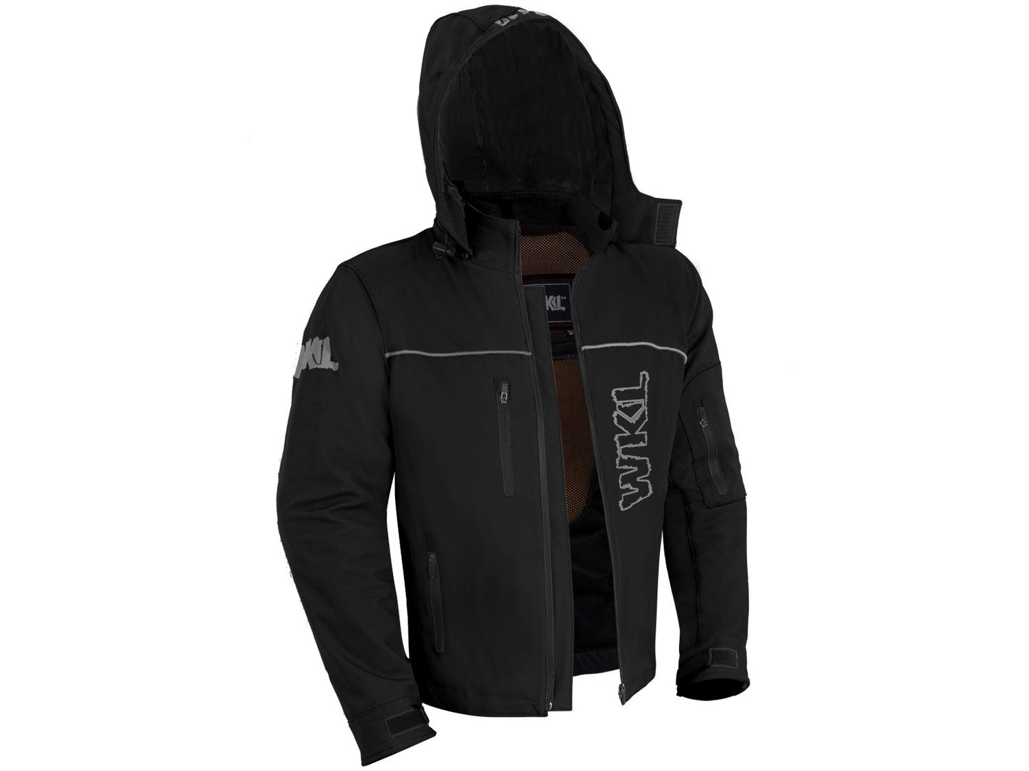 Chamarra Moto Hombre Impermeable Biker Protecciones Wkl 42N — imagen 3