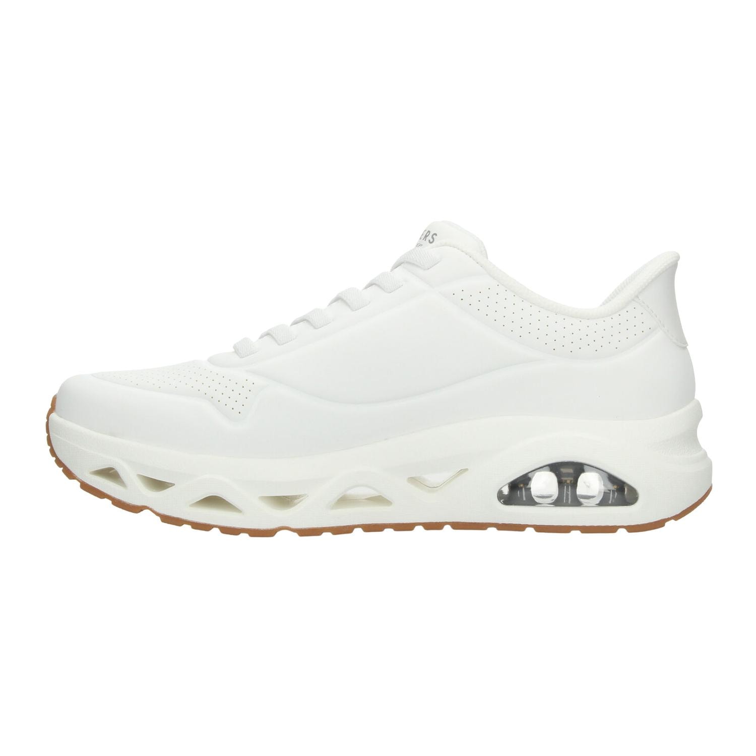 Tenis Skechers Uno Glide-Step Hombre Casual Blanco Caballero — imagen 5