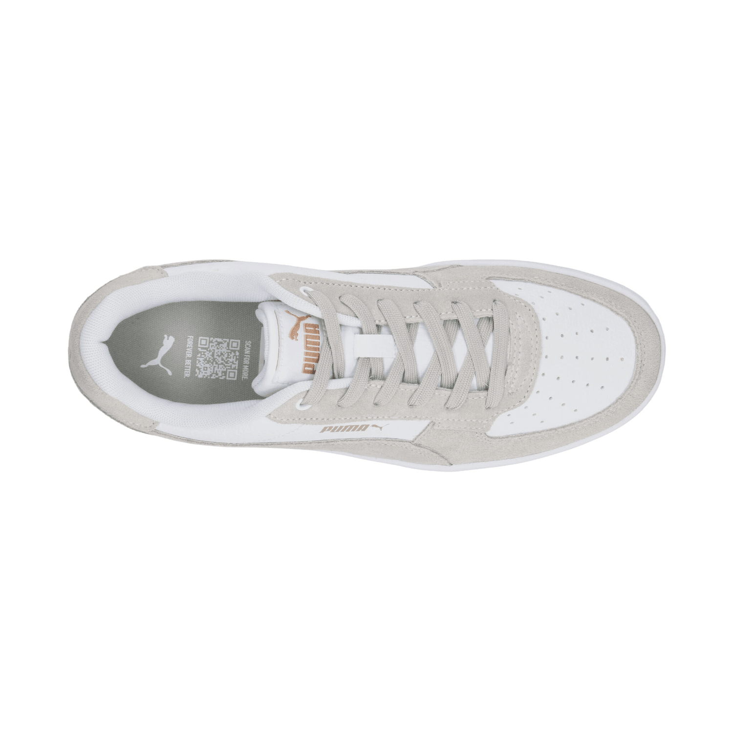 Tenis Puma Caven 2.0 Hombre Blanco Beige Casual Para Caballero — imagen 9
