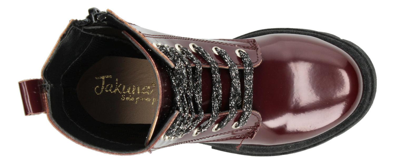 Bota Jakuna Niña Rojo Vino Casual Infantil — imagen 9