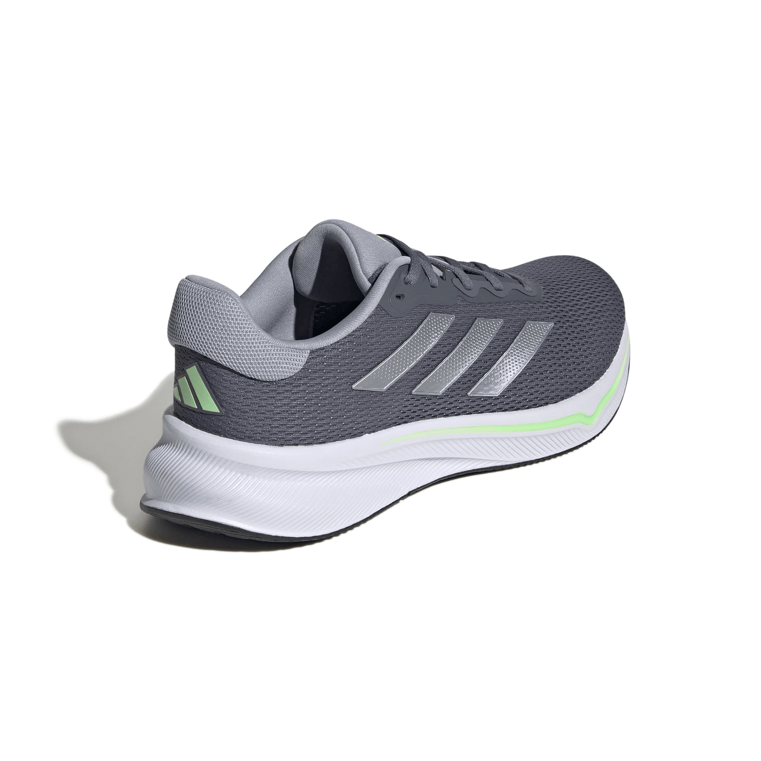 Tenis Hombre Adidas Reponse Gris Casual Caballero — imagen 4