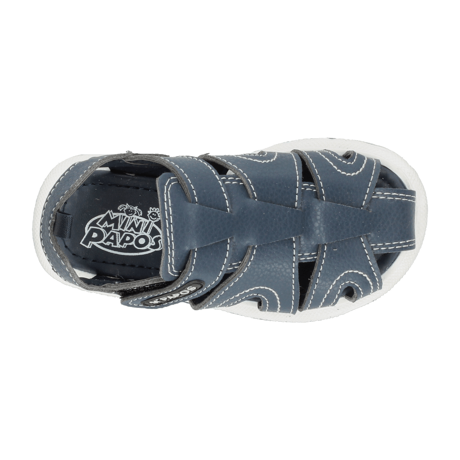 Sandalias Minipapos Niño Casual Azul Infantil T15-18 — imagen 8