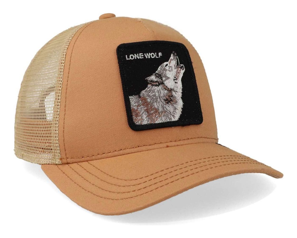Gorra Goorin Bross Lone Wolf - Café — imagen 6