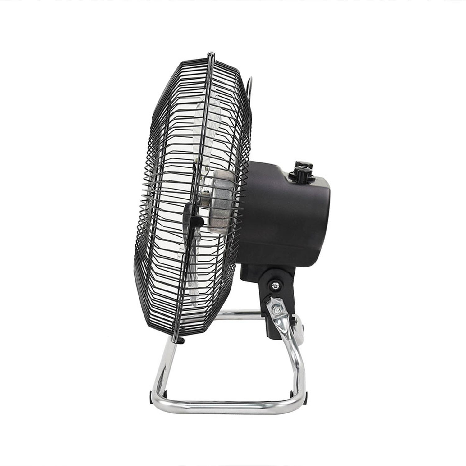Ventilador Piso Pared Mytek 3357 10 Pulg 3 Vel Metal 25.4cm — imagen 4