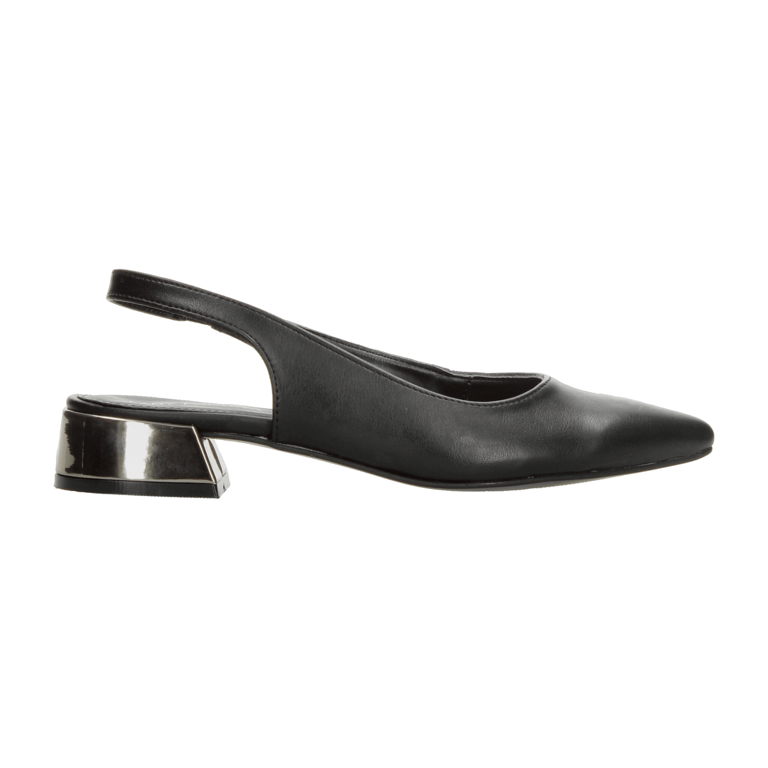 Flats Paulina Dama Casual Formal Elástico Negro Mujer — imagen 1