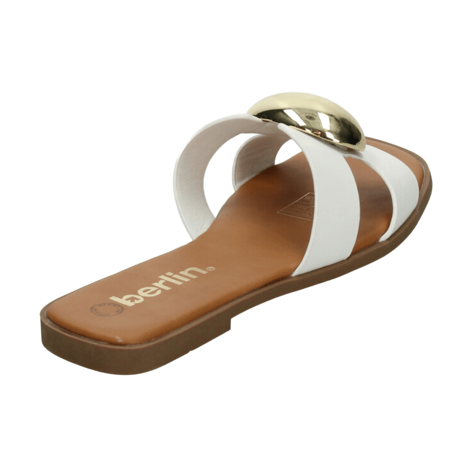 Sandalias Dama Berlin Blanco Casual Mujer — imagen 4