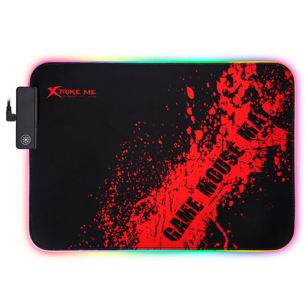 Mousepad gamer XTRIKE ME MP-602 luz rgb gaming para computadora — imagen 4