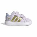 Tenis Adidas Grand Court Elsa Niña Casual Lila Infantil T11-16