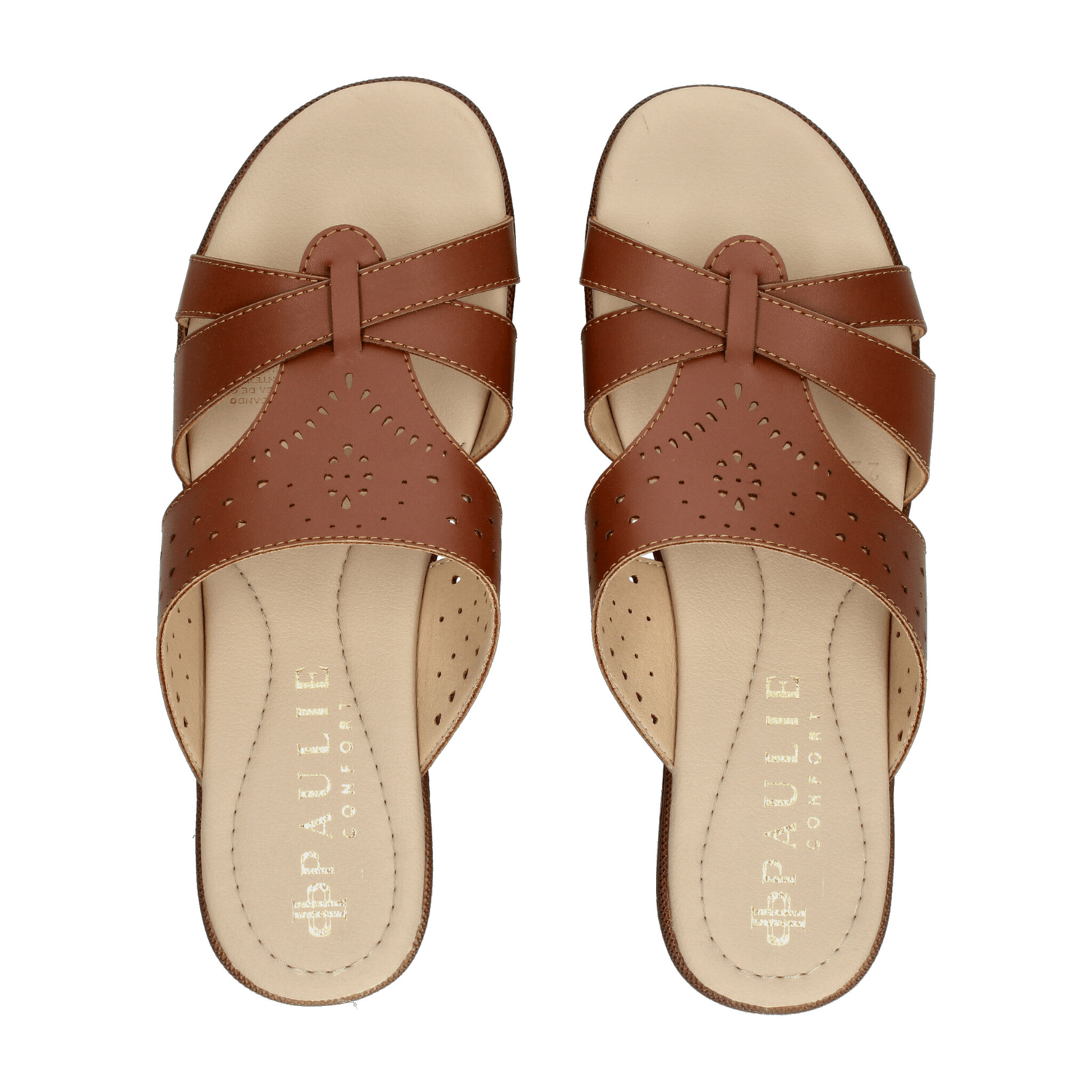 Sandalias Dama Paulie Café Casual Mujer — imagen 11