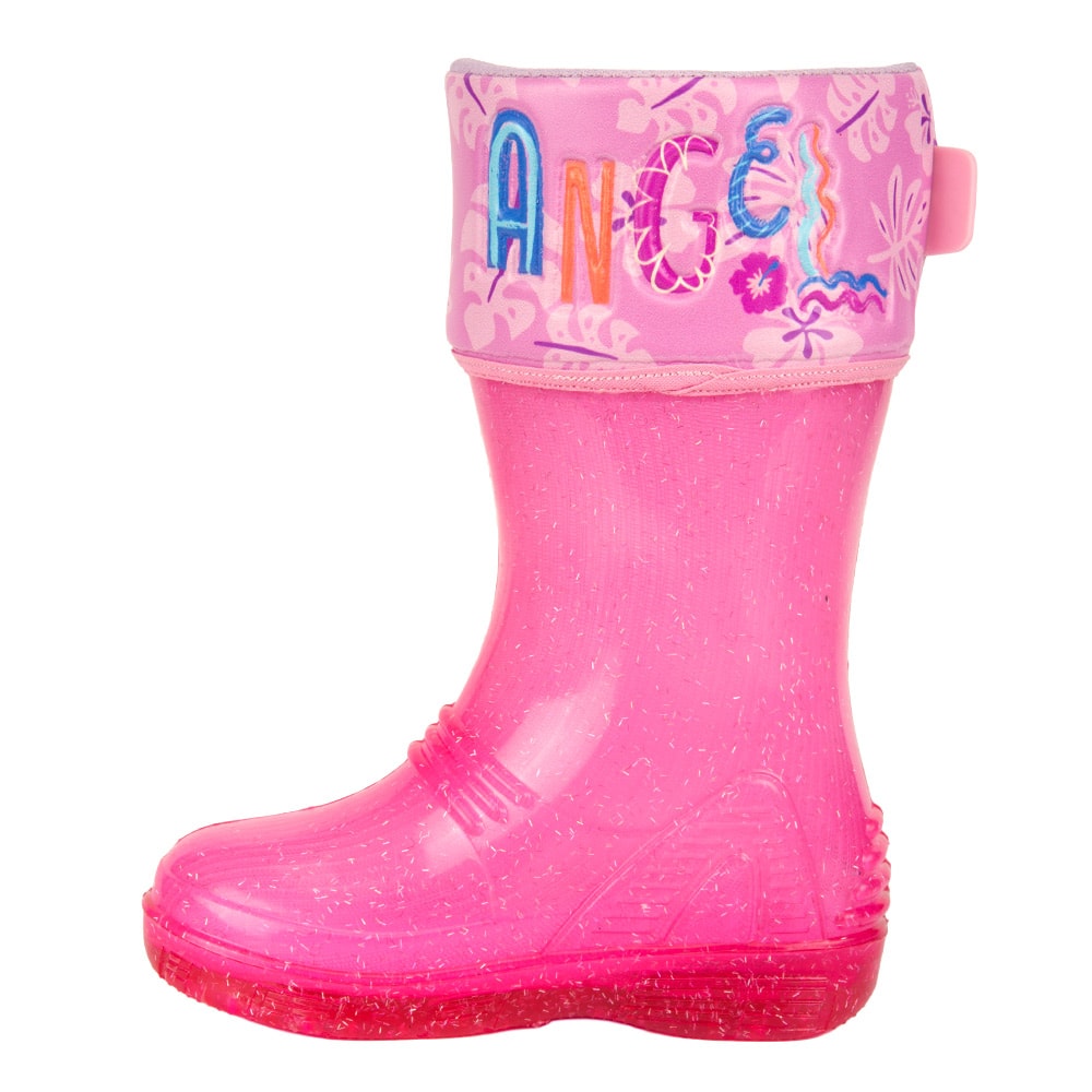 BOTA NIÑA DISNEY DE LLUVIA ANGEL LUCES 1312336 — imagen 11