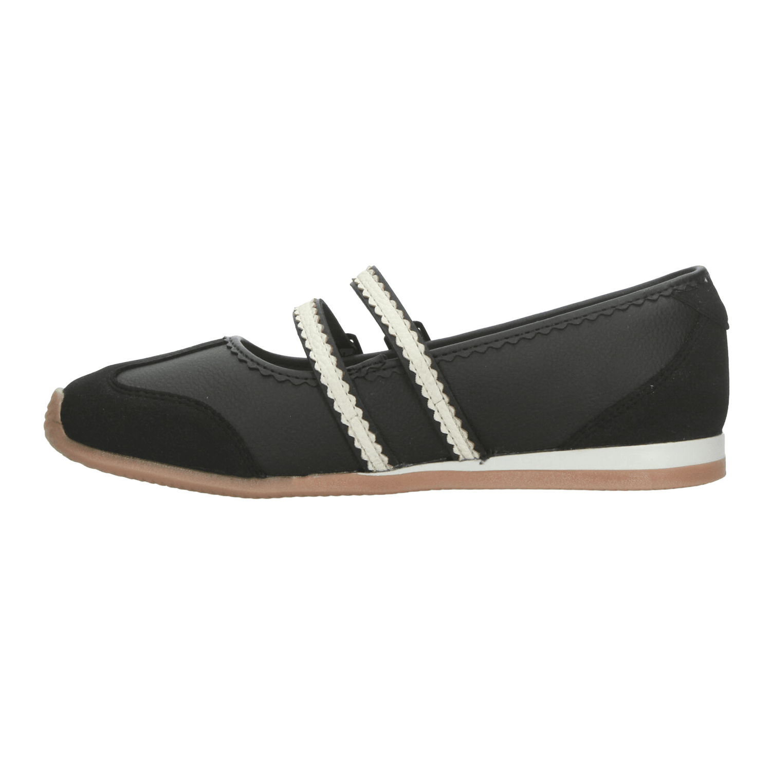 Flats Paulina Dama Negro Casual Mary Jane Mujer — imagen 6