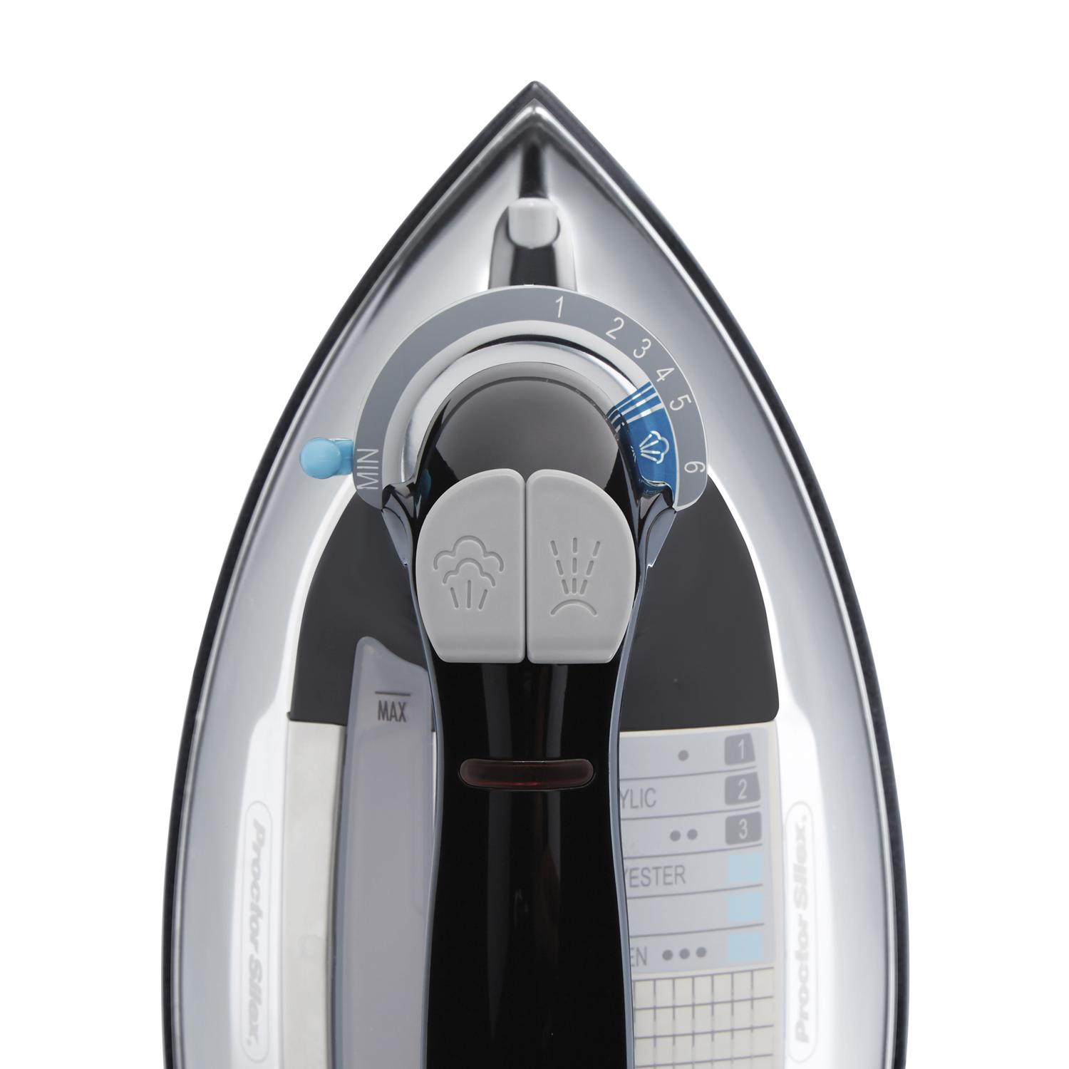 PLANCHA DE VAPOR PROCTOR SILEX 17075 RETRO 7 TEMPERATURA — imagen 2