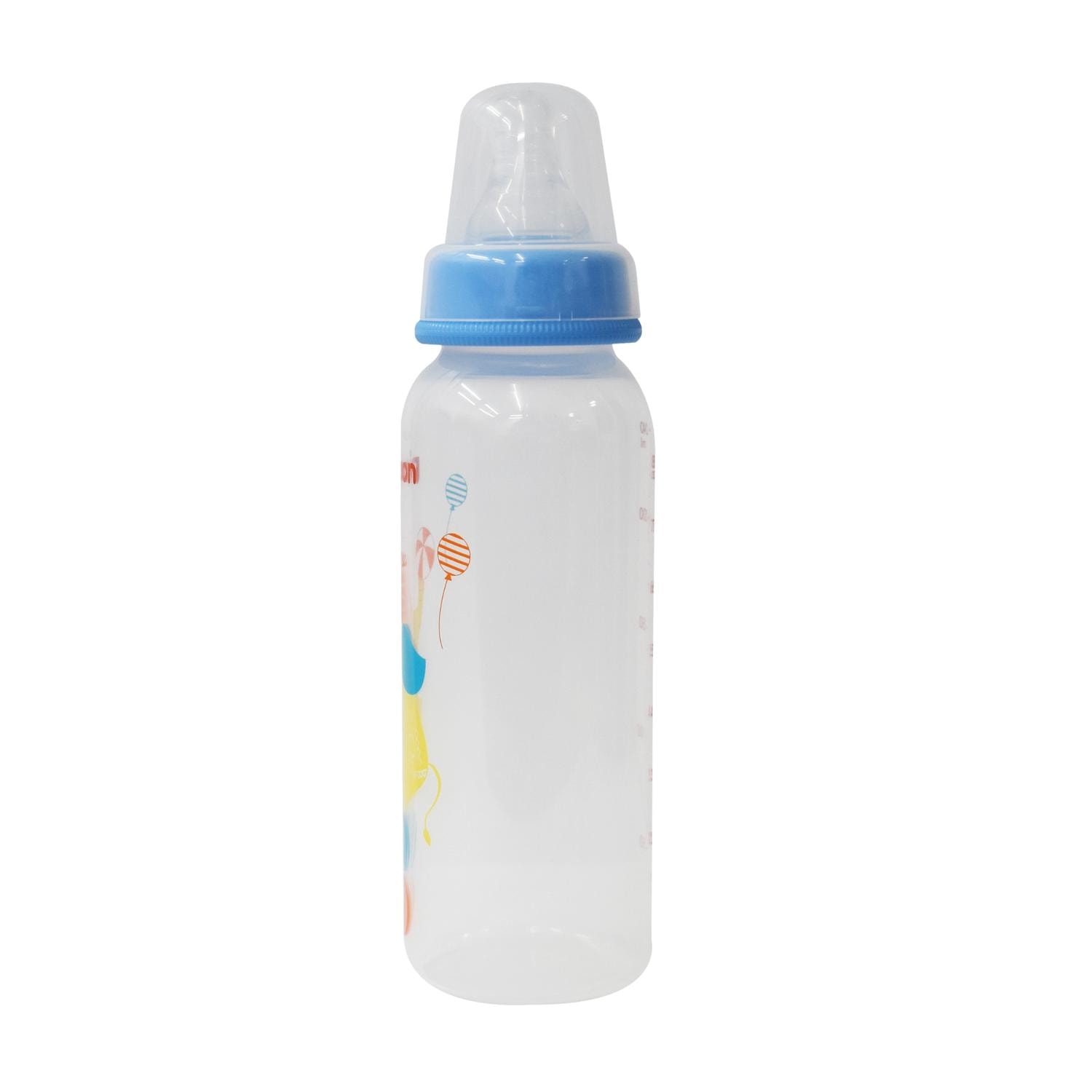 Biberón Pigeon Standard 240ml/8oz Decorado Elefante Anticólicos 4m+ — imagen 8