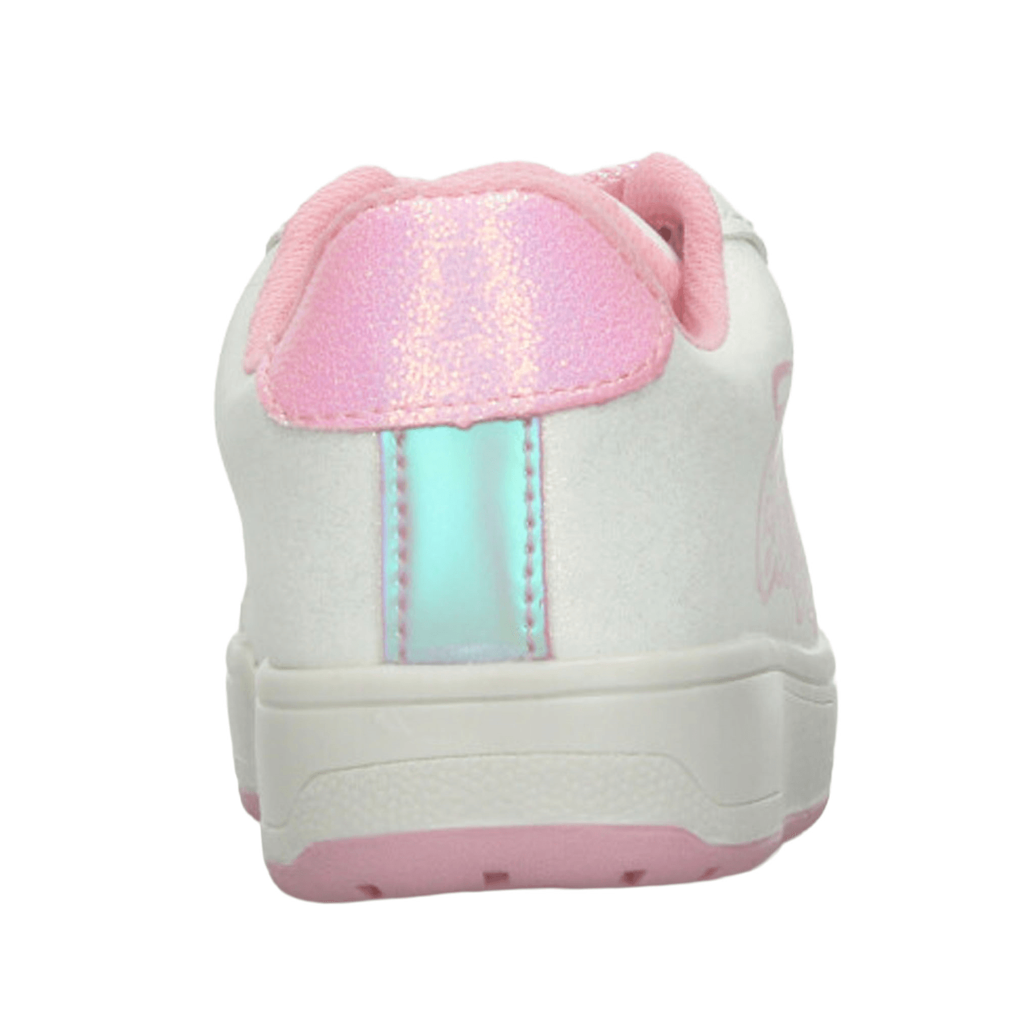 Tenis Barbie Niña Casual Cintas Blanco, Rosa Infantil T15-18 — imagen 7