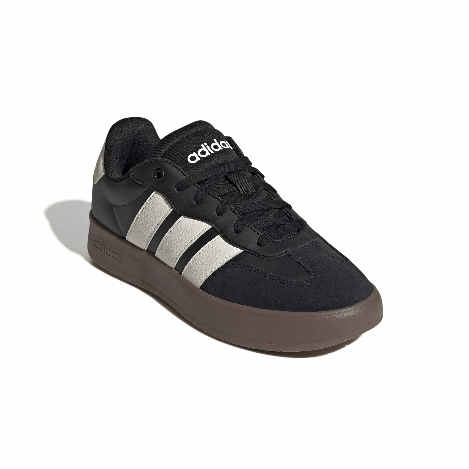Tenis Adidas Barreda Hombre Casual Cintas Negro Caballero — imagen 3