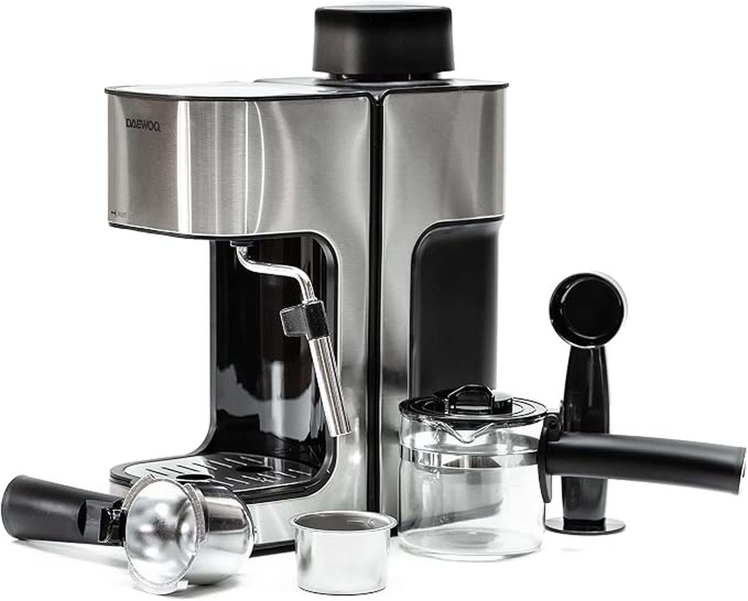 Máquina de Espresso Daewoo Espumado Leche Mod. DES-485 — imagen 1