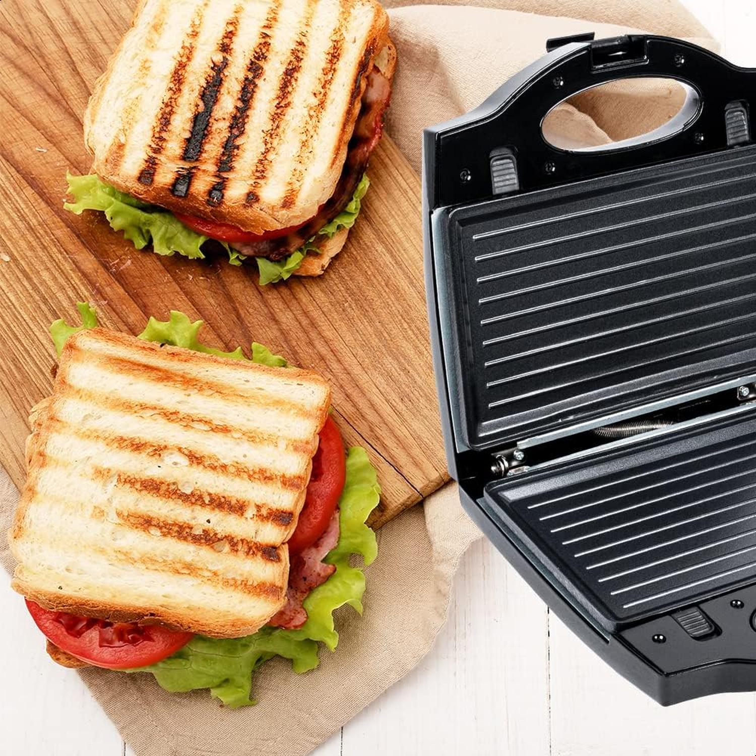 Sandwichera Plancha 3 En 1 Daewoo Con Placas Intercambiables — imagen 8