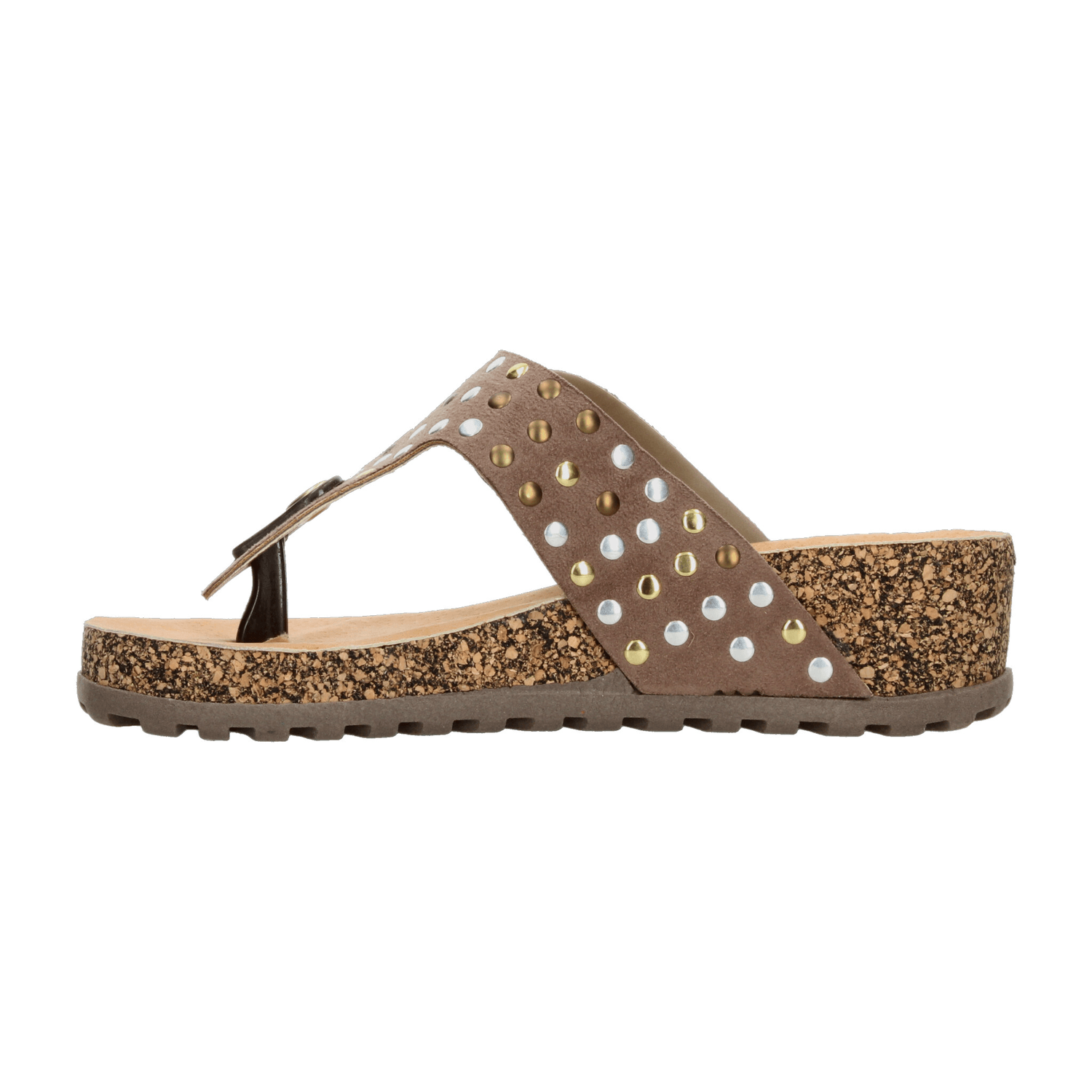 Sandalias Gosh Dama Casual Café Mujer — imagen 5