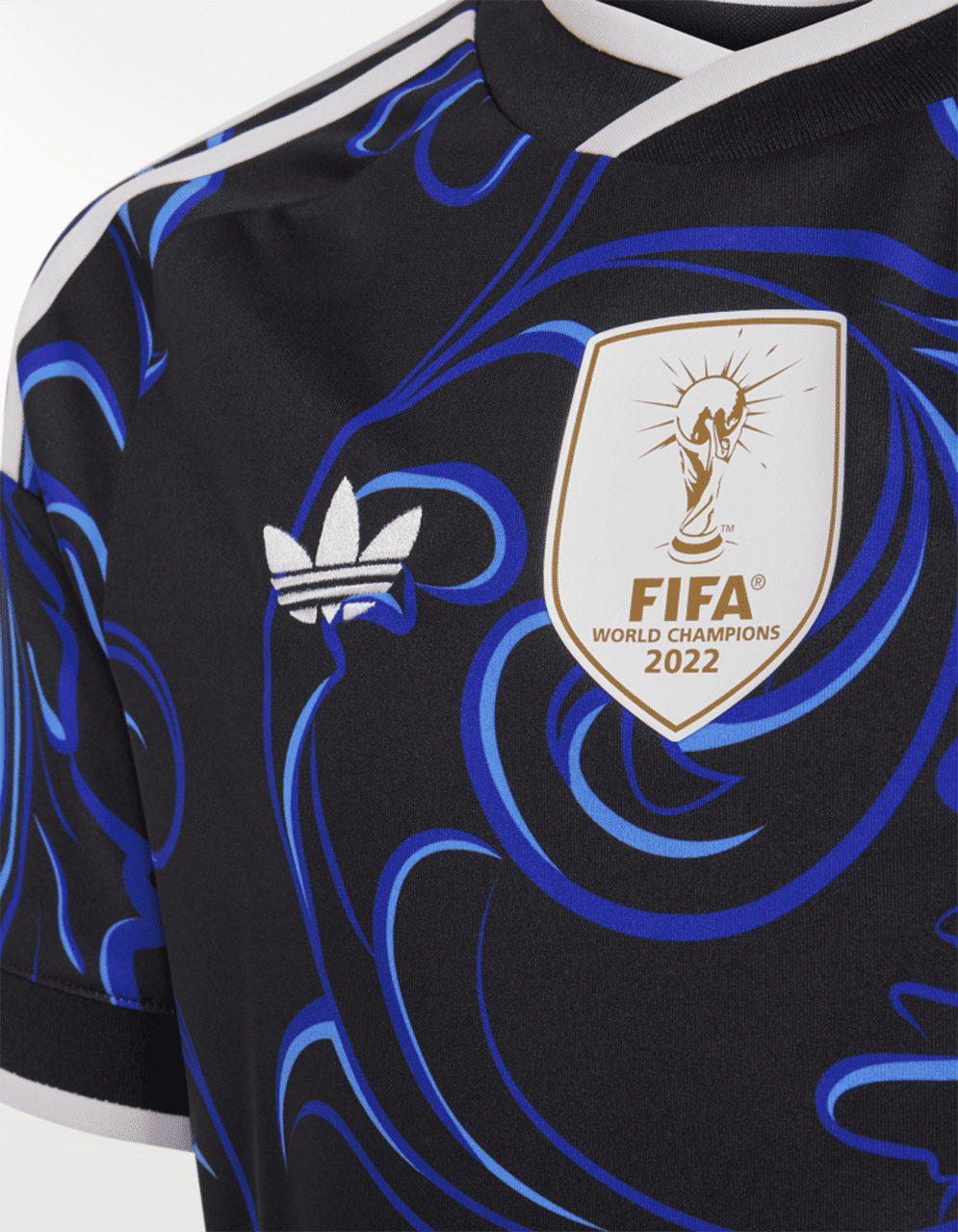 Jersey Adidas Jersey Visitante Selección Argentina 26 Negro - Niño — imagen 4
