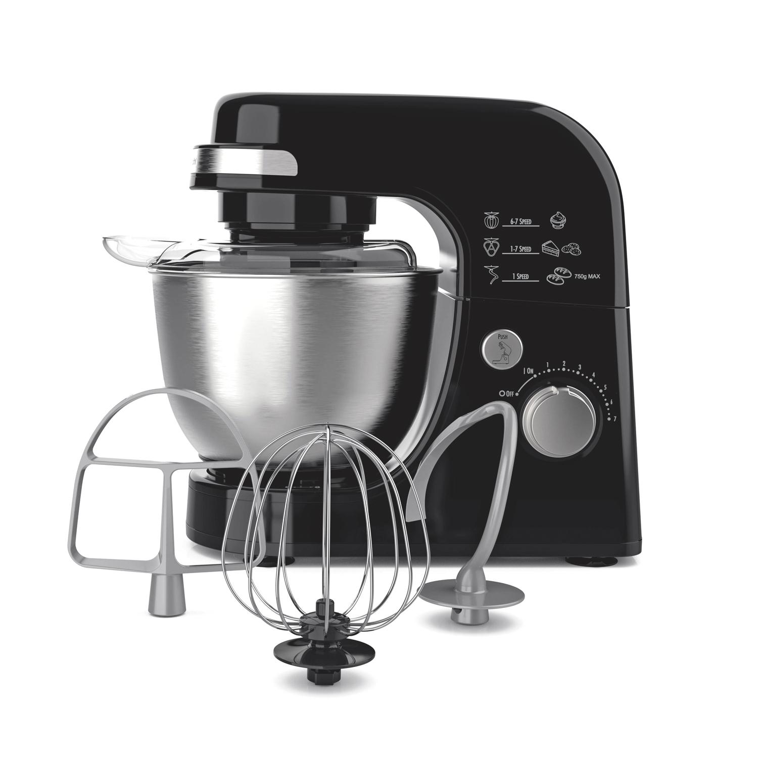 BATIDORA PEDESTAL HAMILTON BEACH 63390 7 VEL ACERO 3.8L — imagen 1