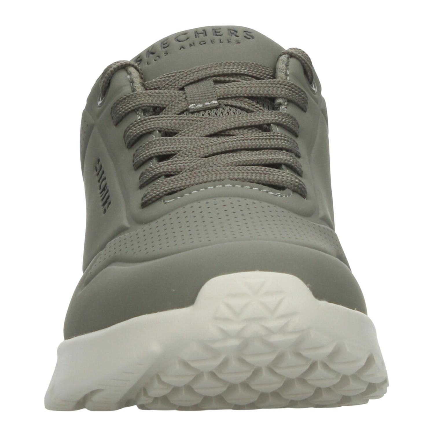 Tenis Skechers Uno Hombre Casual Verde Oliva Caballero — imagen 6