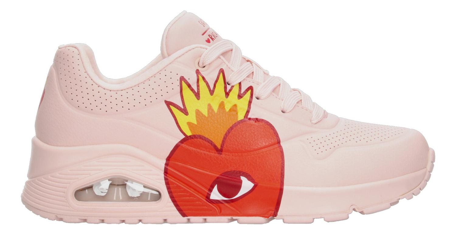 Tenis Skechers Dama Rosa Deportivo Para Mujer — imagen 2