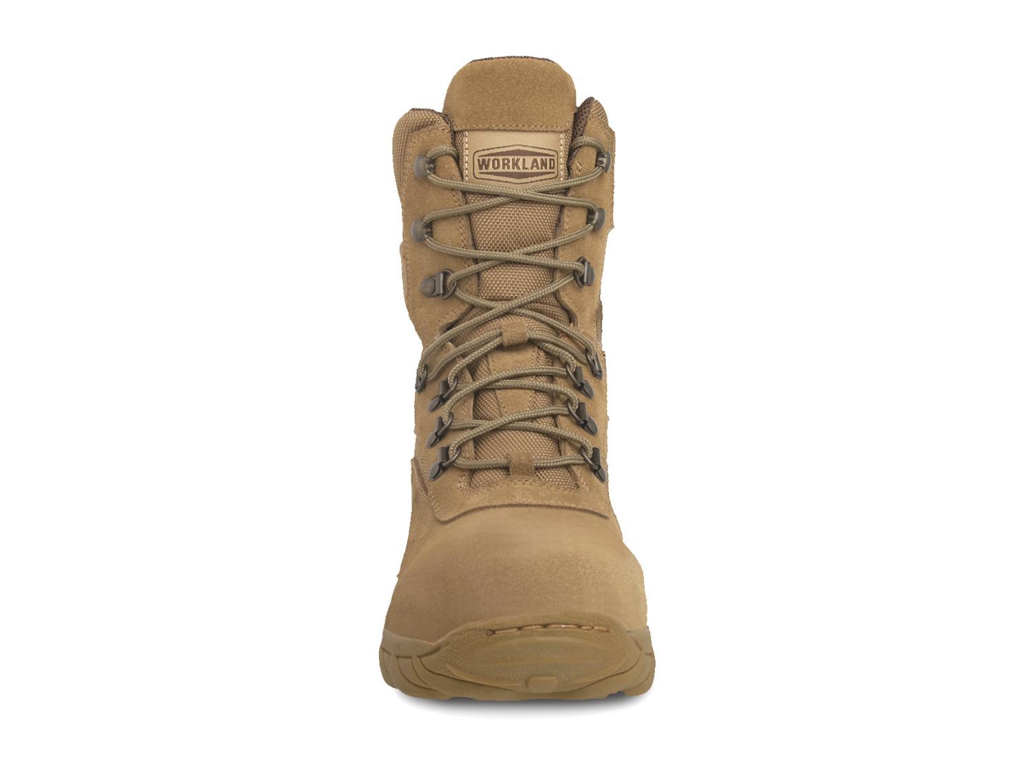 Bota Táctica Hombre Militar Botin piel Workland 76224 Army — imagen 3