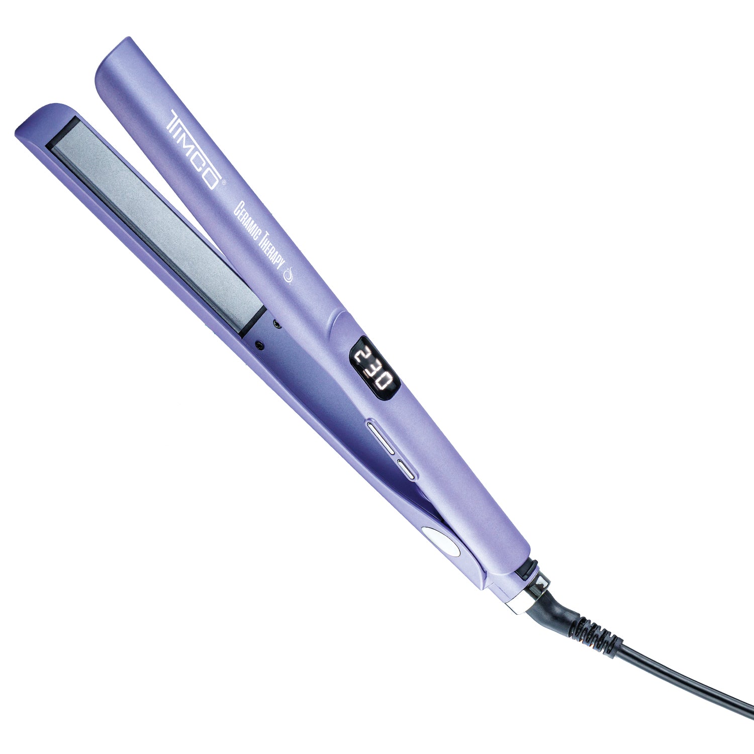 Plancha Alaciadora para Cabello Cerámica + Romero Pantalla LED Control de Temperatura 100°C–230°C Voltaje Dual 100–240V PA2944 Timco — imagen 3