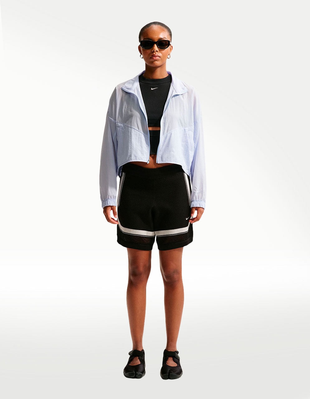 Chamarra Nike NSW Ltwt Ripswr Azul - Mujer — imagen 6
