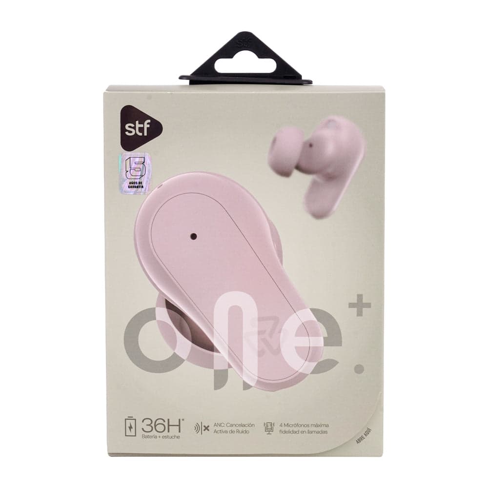 Audífonos Inalámbricos Tws One Plus STF 36hrs Uso ANC/ENC 4 Microfonos Proteccion IPX4 Rosa — imagen 12