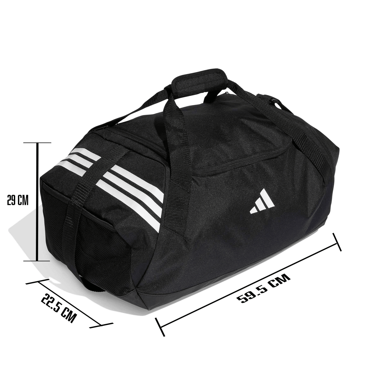 Bolsa Deportiva Adidas Tiro Negra Gimnasio Viaje Unisex 57L — imagen 8