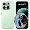 Celular ZTE Axon 70 6+256 + Smartwatch Plateado