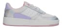 Tenis Tropicana Niña Casual Cintas Ajustables Cómodo Deportivo Plateado Blanco Infantil T18-26