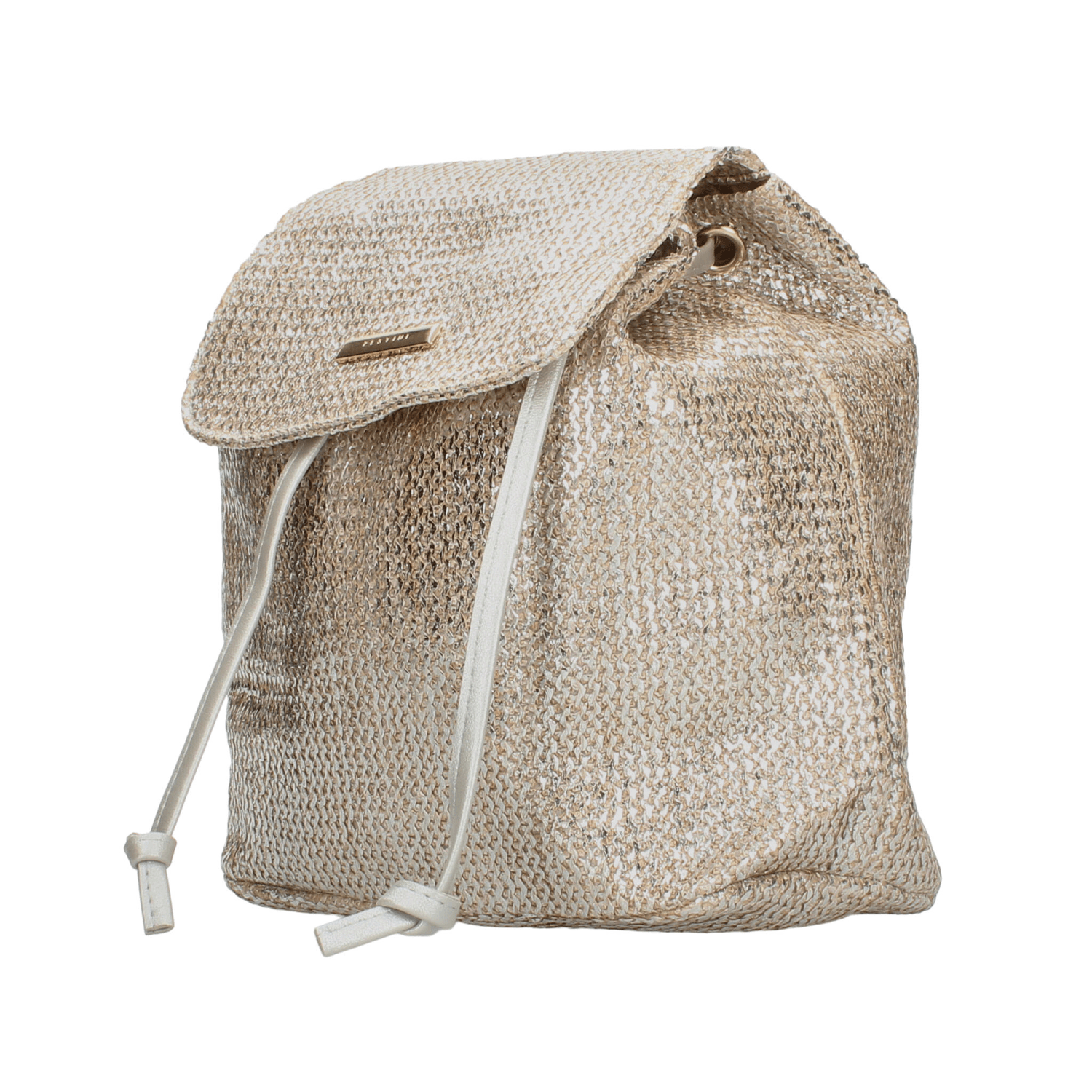 Mochila Felianna Dama Casual Moda Dorado Mujer — imagen 1