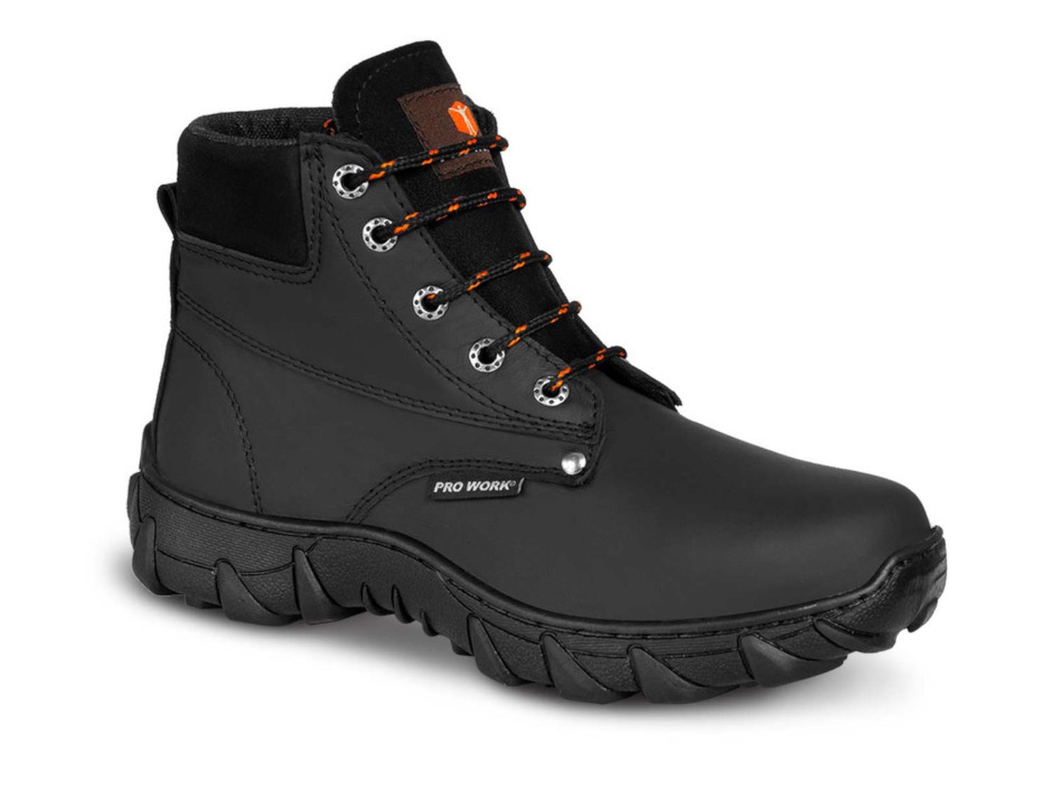 Bota Tactica Mujer Casquillo Industrial Trabajo Botines PD41 — imagen 1