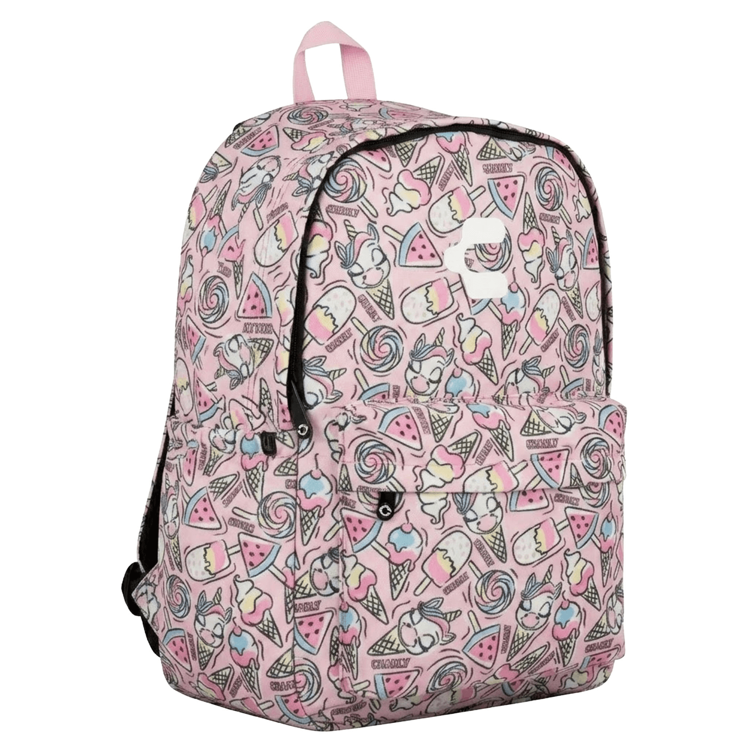Set de Mochila Charly Unicornio Niña Rosa Escolar Lonchera Infantil — imagen 10