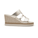 Sandalias Flexi Dama Casual Dorado Mujer