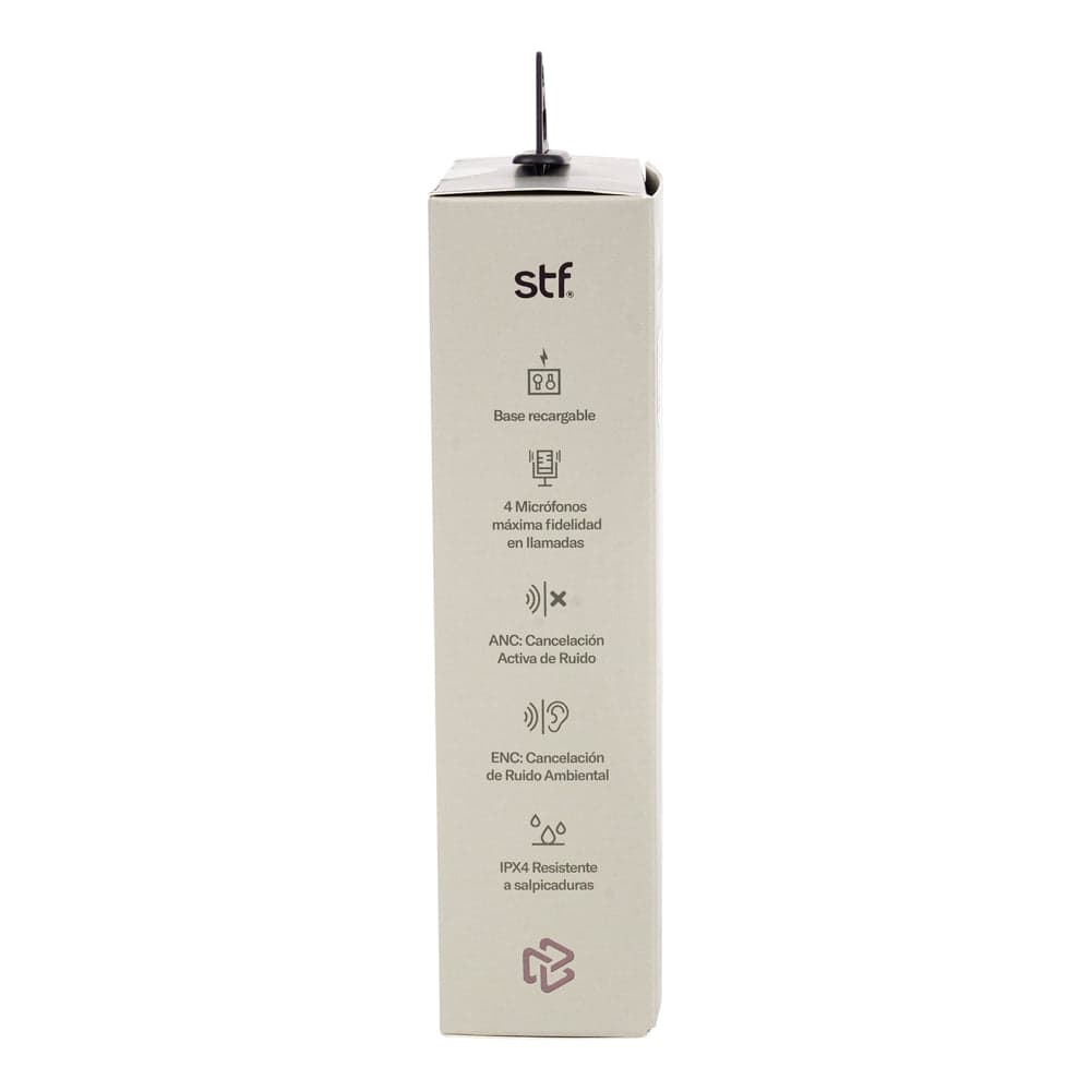Audífonos Inalámbricos Tws One Plus STF 36hrs Uso ANC/ENC 4 Microfonos Proteccion IPX4 Rosa — imagen 15