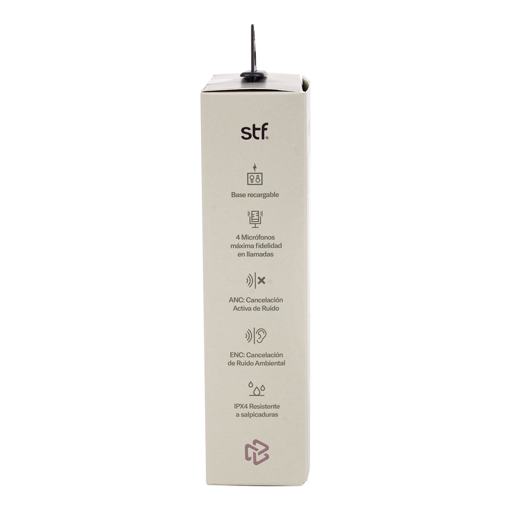 Audífonos Inalámbricos Tws One Plus STF 36hrs Uso ANC/ENC 4 Microfonos Proteccion IPX4 Rosa — imagen 15