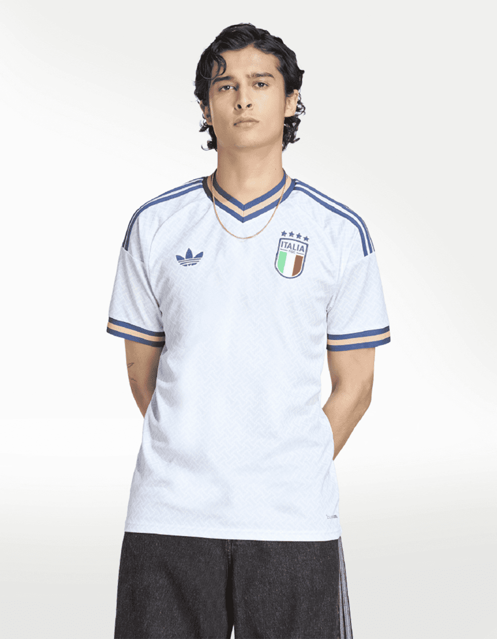 Jersey Adidas Jersey Visitante Italia 26 Multicolor - Hombre — imagen 2