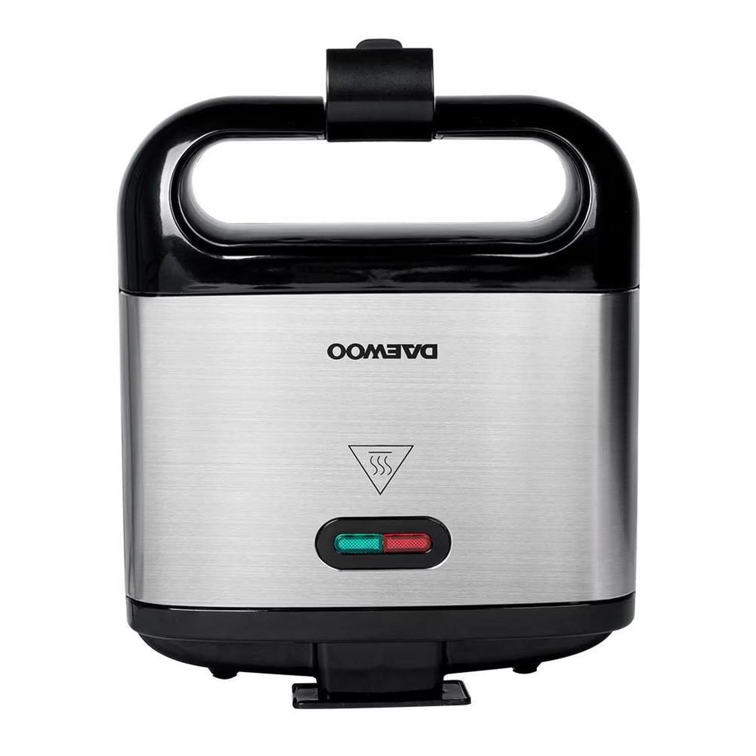 SANDWICHERA 2 PANES DAEWOO DSM-9743 ACERO INOX LUZ ENCENDIDO — imagen 1